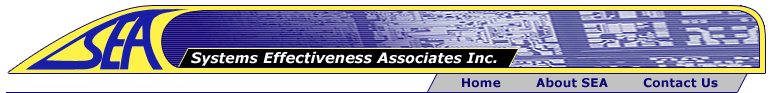 component reliability analysis provided by Sea-co.com, Systems Effectiveness Association, Inc.